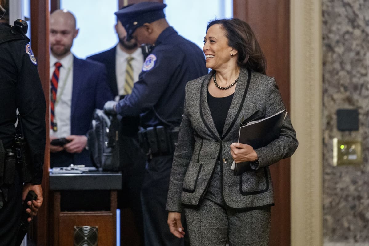 Kamala Harris, Washington tammmikuu 2020.