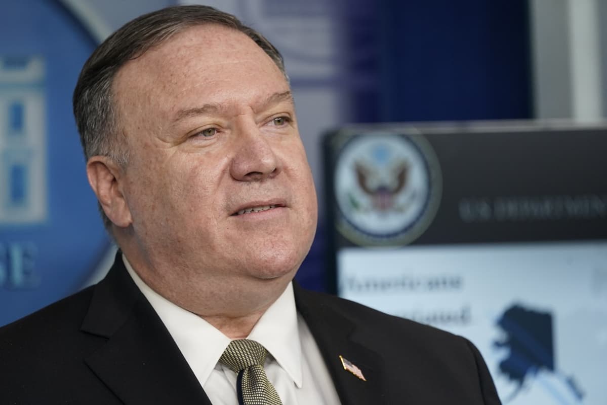 Yhdysvaltain ulkoministeri Mike Pompeo.
