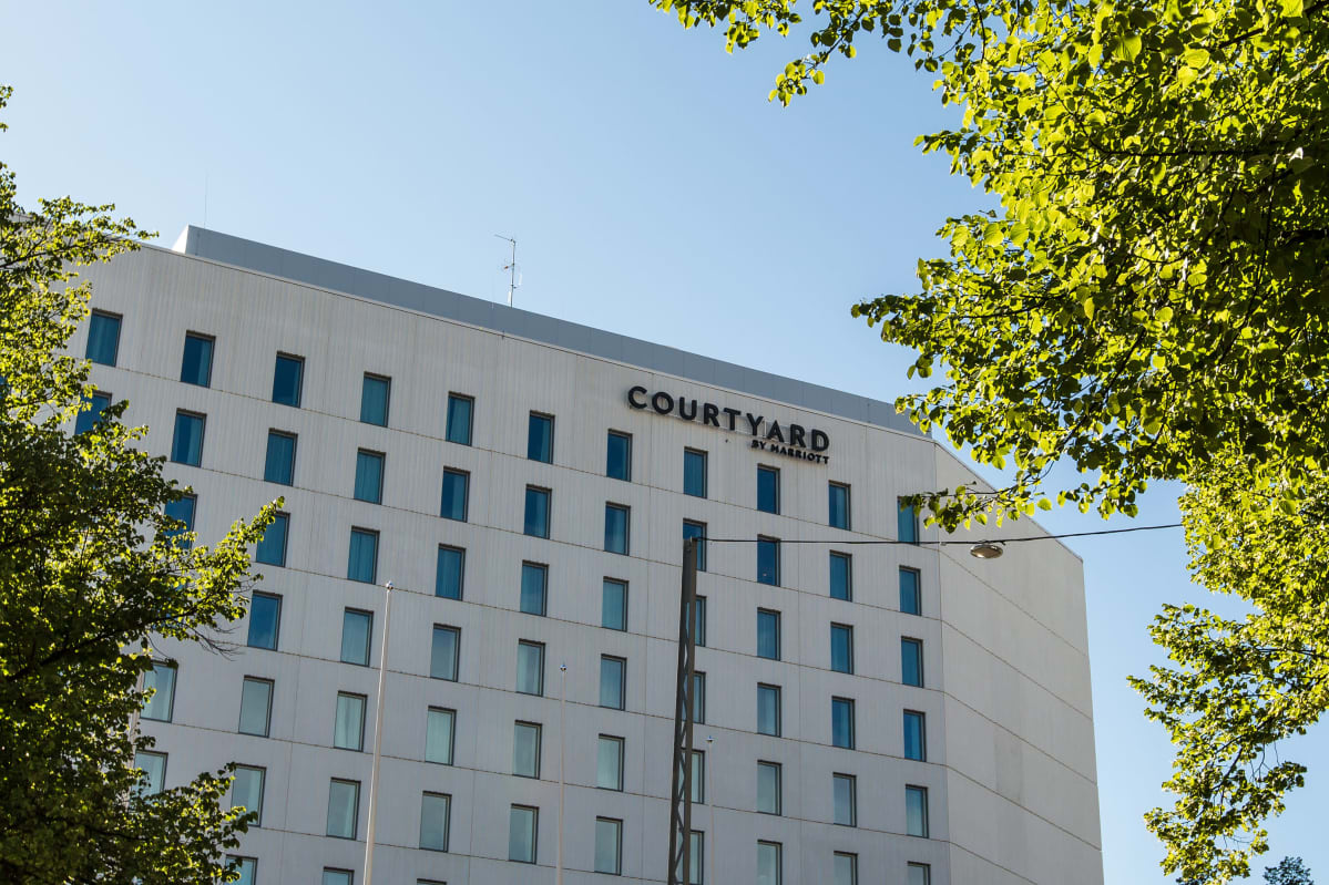 Courtyard by Marriott hotelli Tampereella.