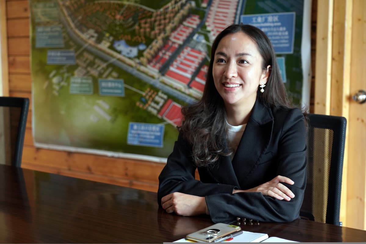 Huajian-kenkätehtaan Zhang Ying uskoo, että Etiopiasta voi tulla maailman tehdas.