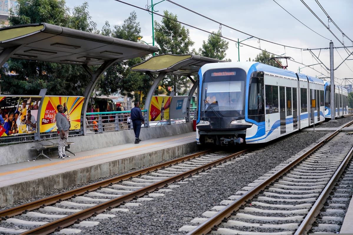 Addis Abeban kaupunkirata avattiin reilut kaksi vuotta sitten.