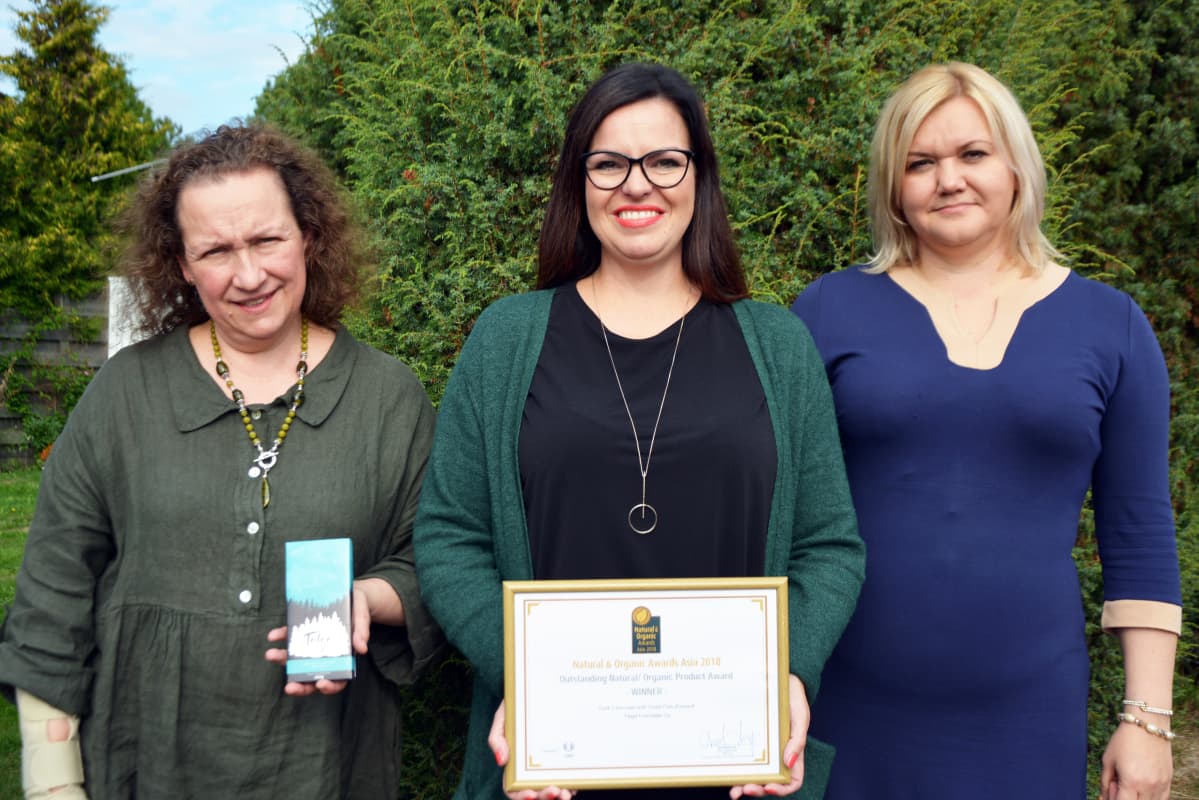 Anne Nymark, Mirja Palola ja Tanja Davidov
