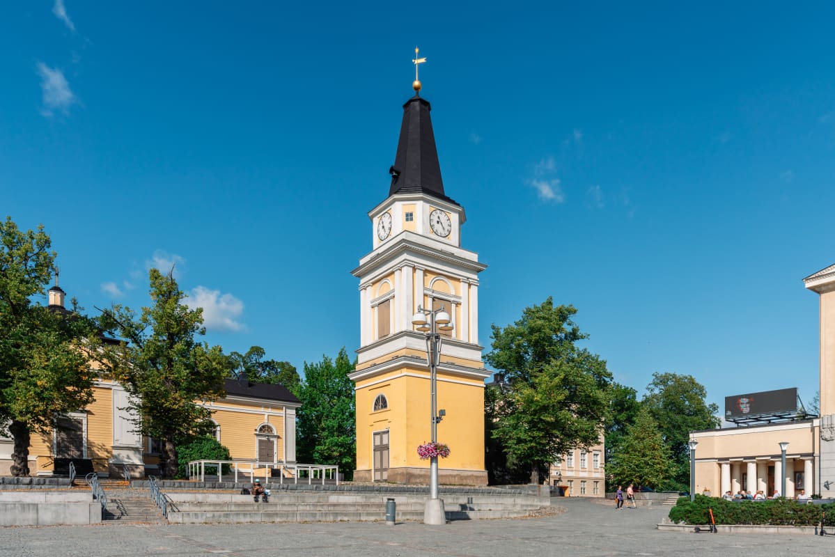 Tampereen arkkitehtuuri- ja designviikon kävelykierros.