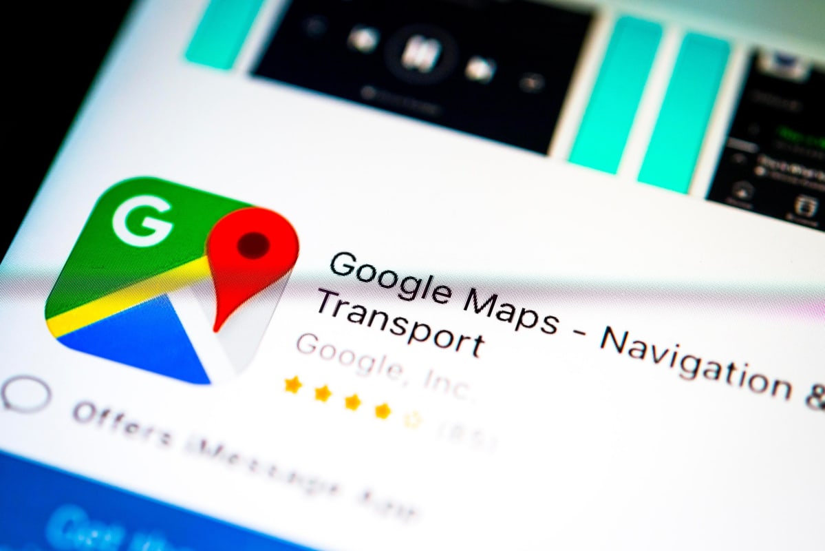 Google Maps kuvitus