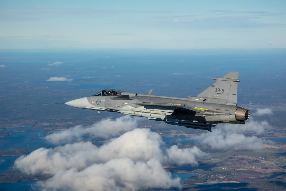 Gripen E -hävittäjä