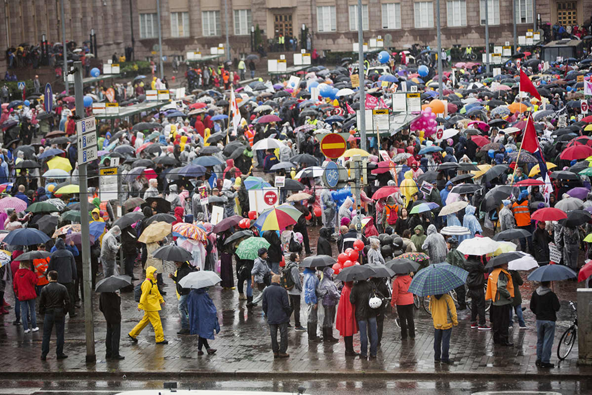 Mielenilmaus Helsingissä 18.9.