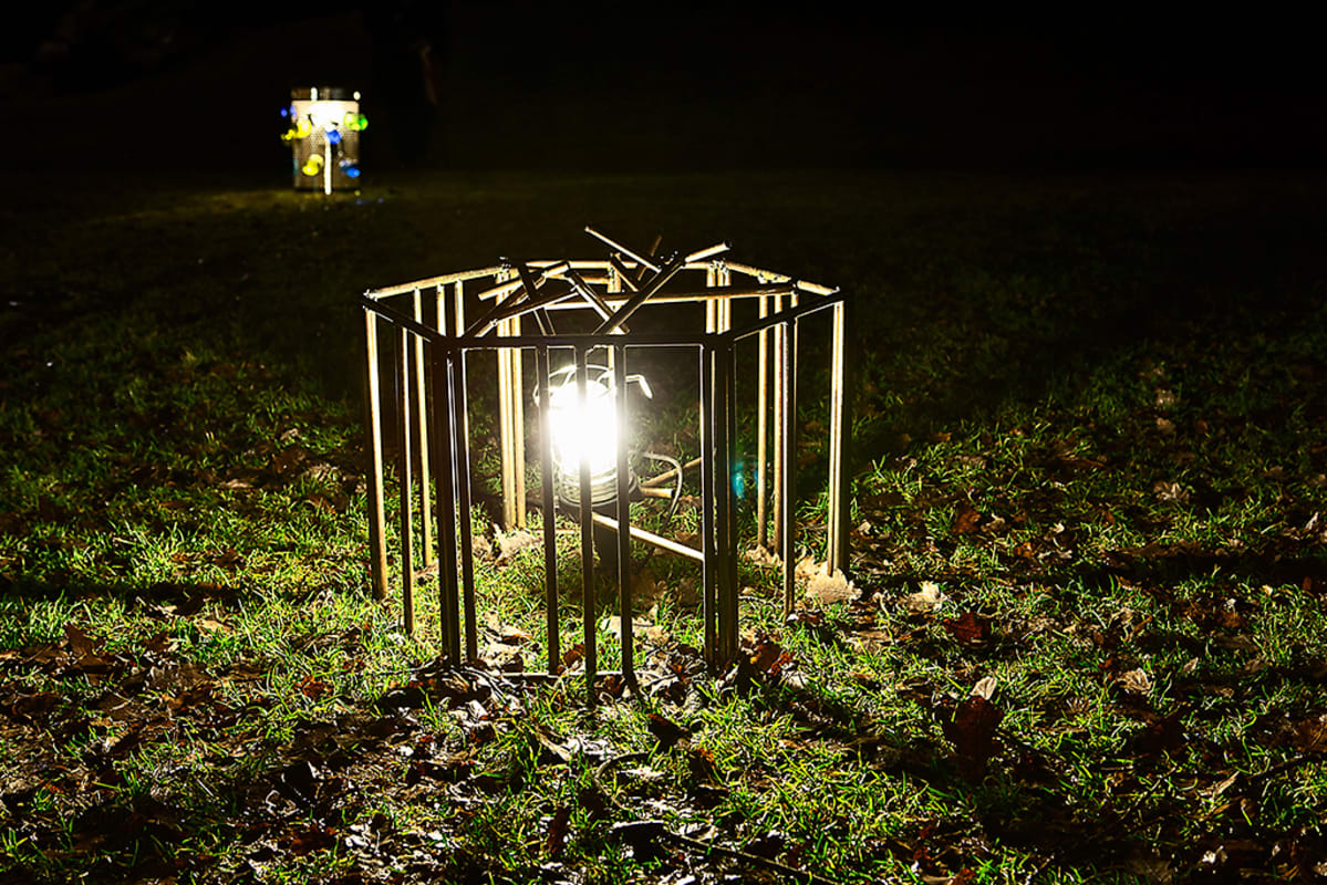 Lantern Park koostuu erilaisista lyhdyistä.