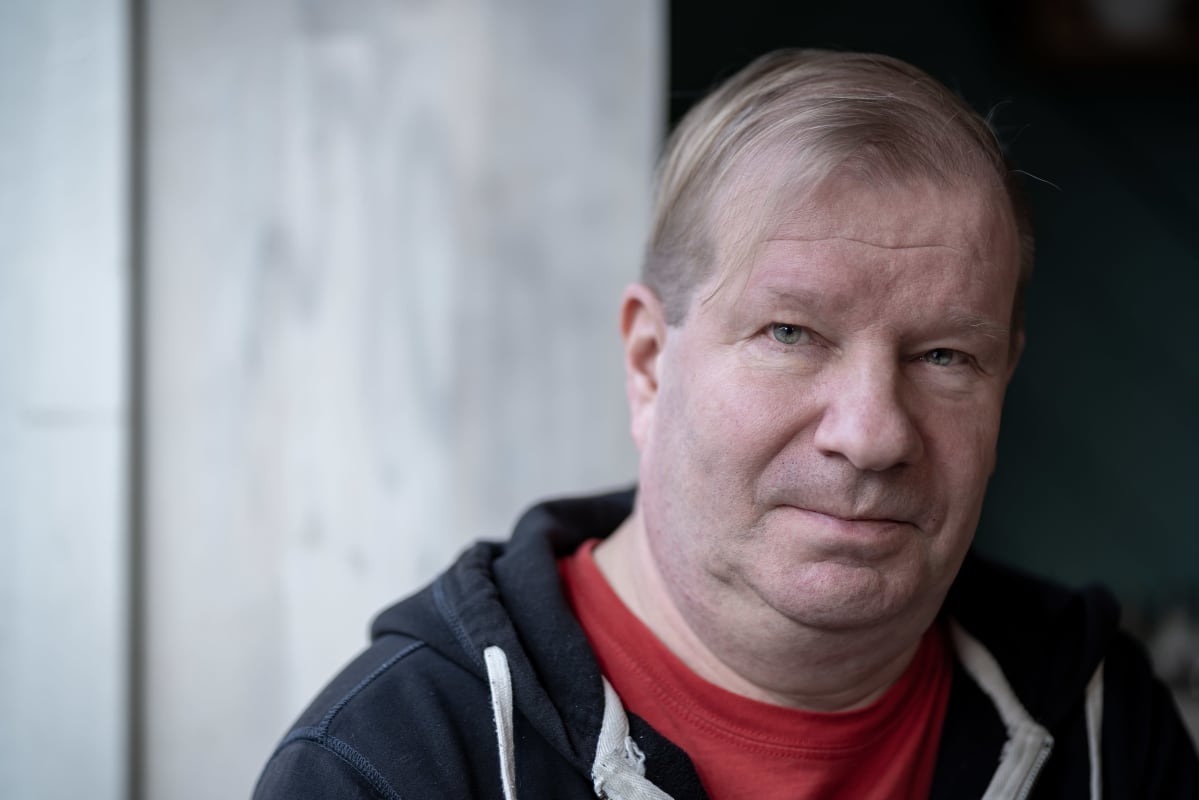 Muusikko ja musiikkipedagogi Jussi Liski, Konditoria Hopia, Kumpula, Helsinki, 26.2.2020.