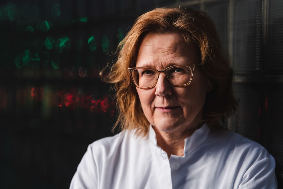 Kuvassa professori Tiina Saarto.