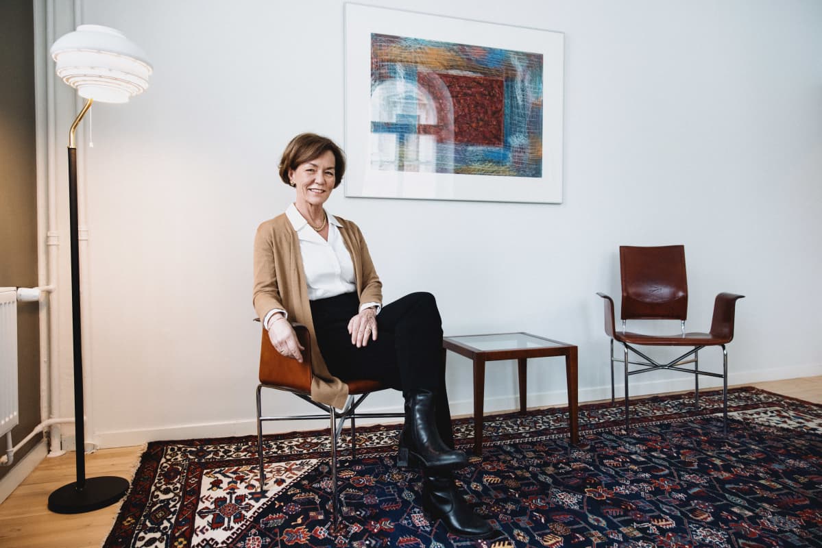 Kuvassa Lena Mitts.