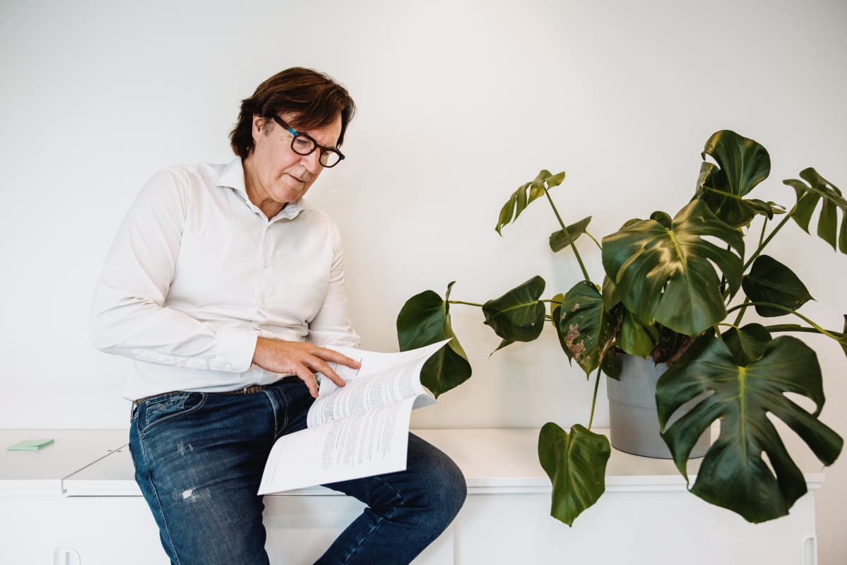 Kuvassa Silverseniorin toimitusjohtaja Seppo Niva.