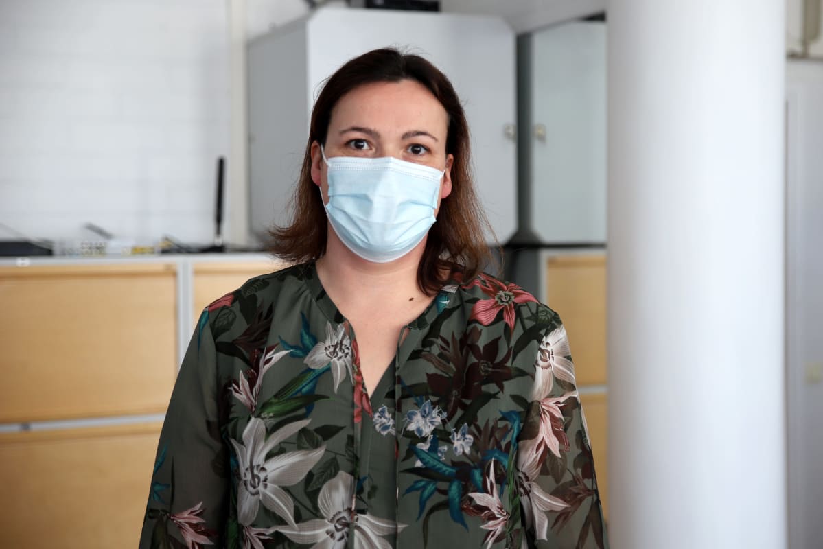 Kymsoten koronarokotuskoordinaattori Tanja Metsola