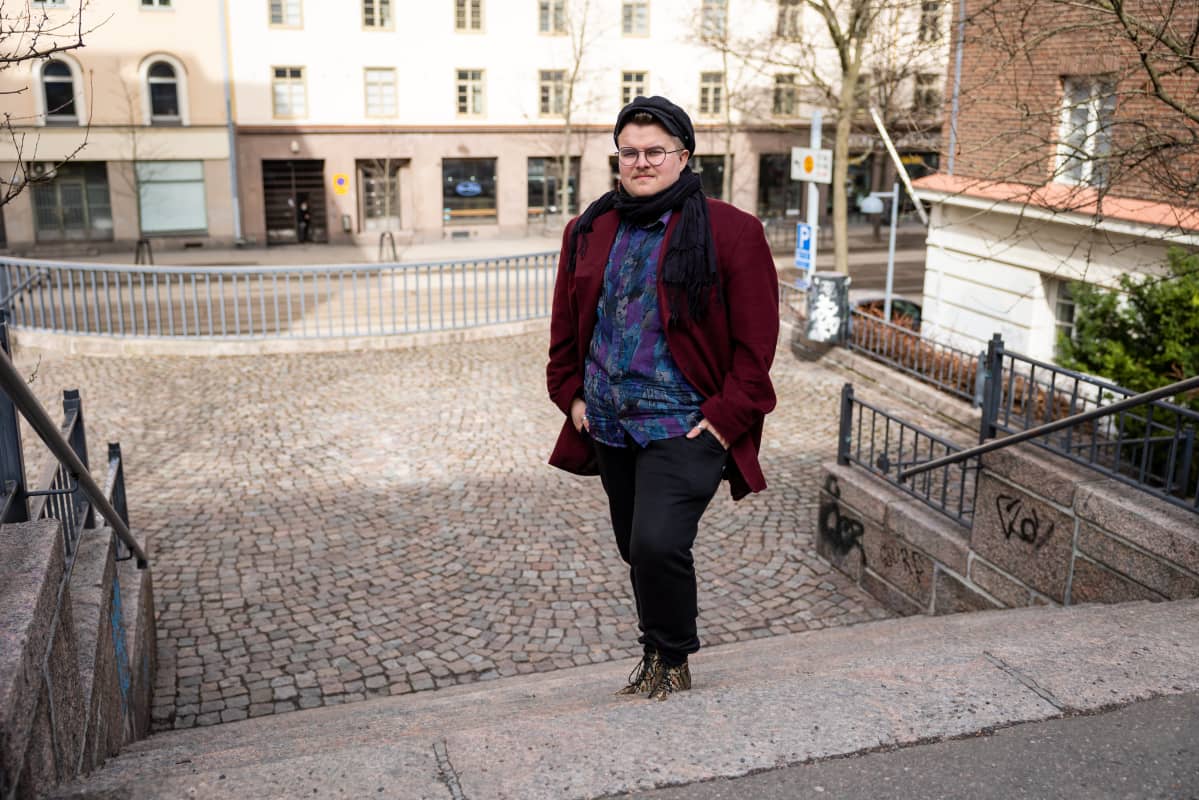 Opiskelija Olli Castrén