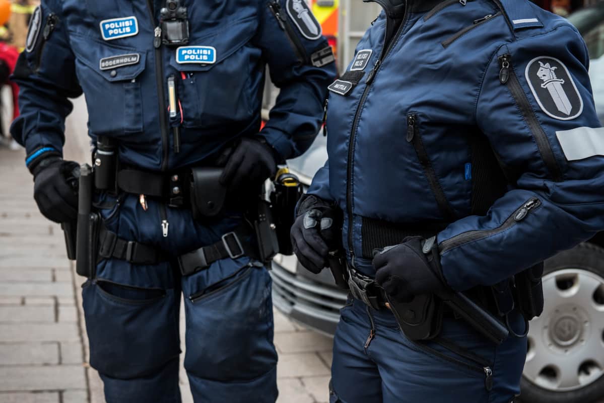 poliisit kuvitus