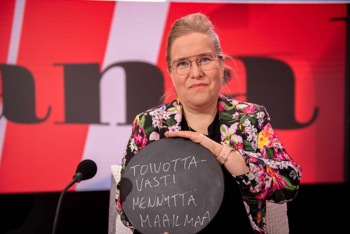 Viimeinen sana ohjelma, vieraana toimittaja Mari Pudas. 19.3.2021