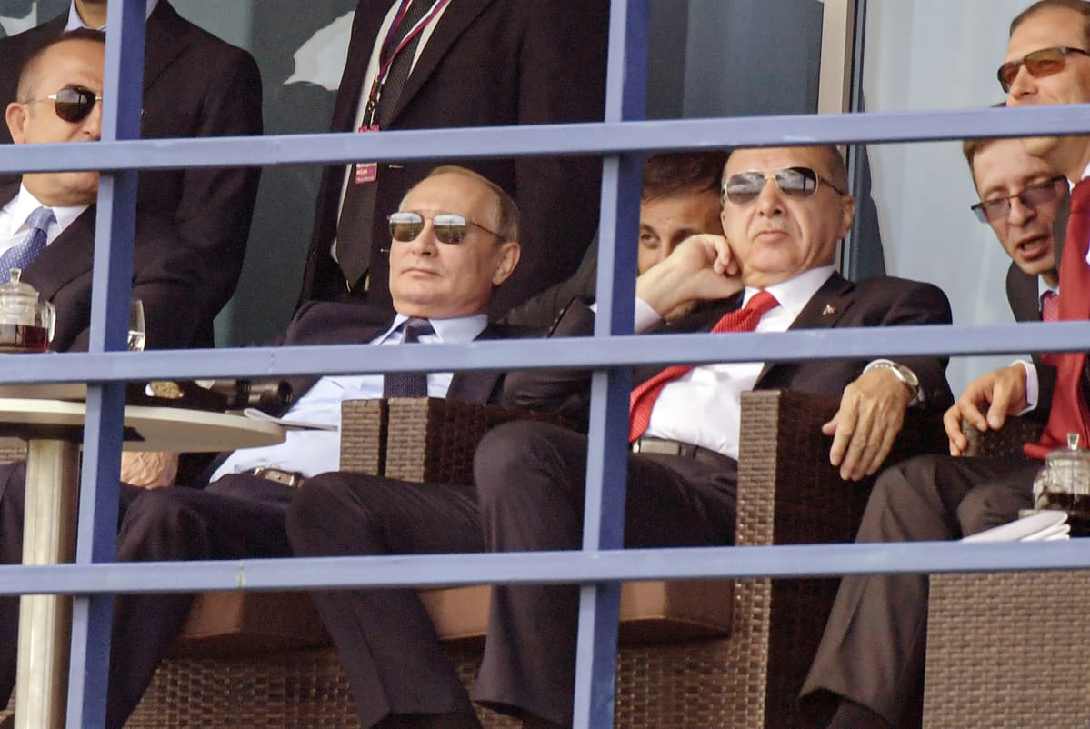Vladimir Putin ja Recep Tayyip Erdoğan