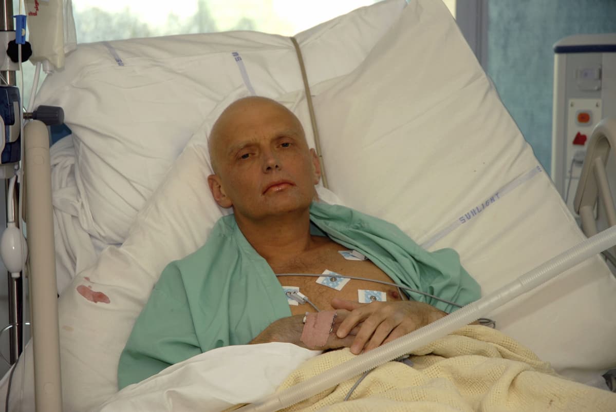 Entinen KGB:n agentti Alexander Litvinenko.