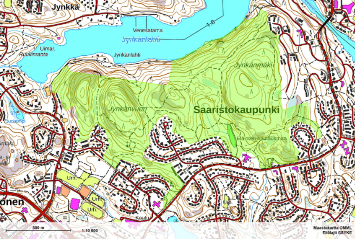 saaristokaupunki kartta Ulkoiletko Kuopion Jynkänvuorella? Kaupunki kaipaa näkemyksiäsi 