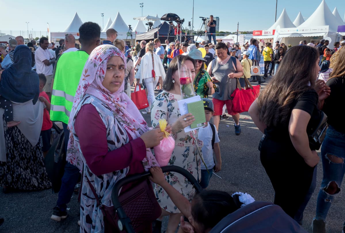 Järvaveckan-tapahtumassa Tukholmassa kesäkuussa 2019 pidettiin poliittisia puheita ja välitettiin yli 2000 työpaikkaa maahanmuuttajille.