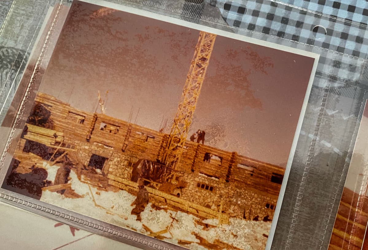 Työmaa Iranin vuoristossa 1978