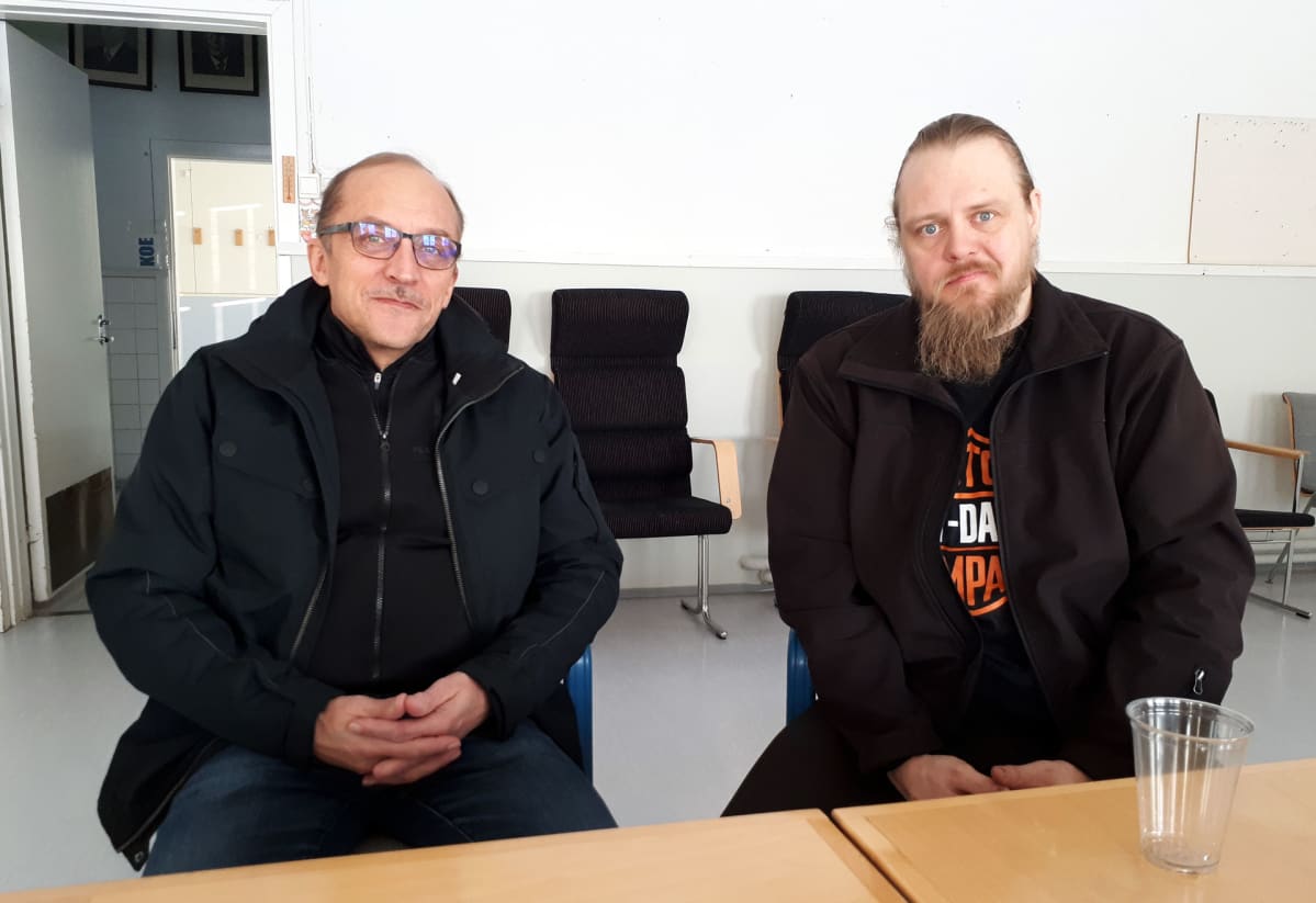 Raimo Aponen ja Mikko Oinas.