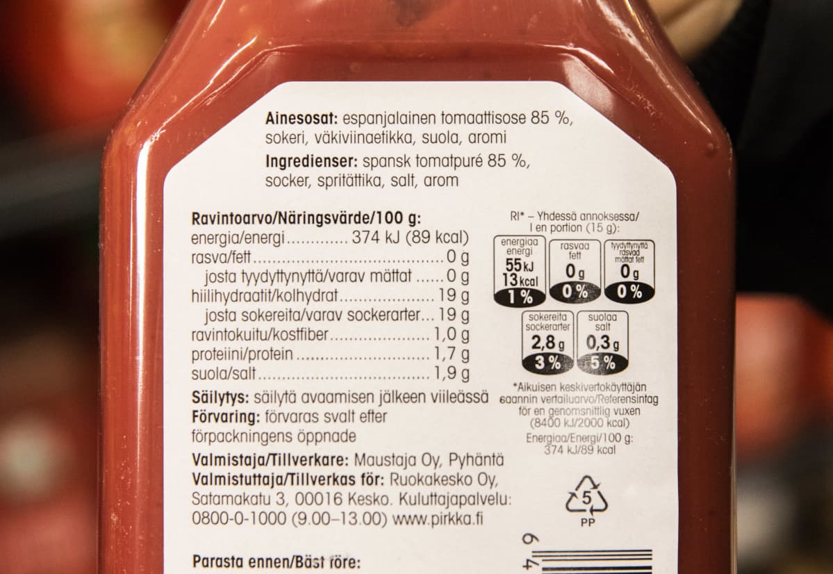 Makeutusaineet, puoli seitsemän