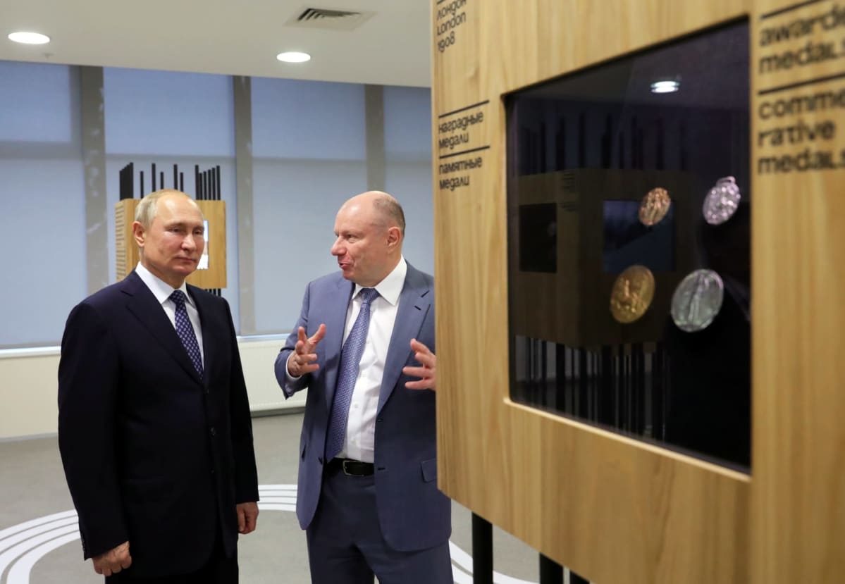 Vladimir Putin ja Vladimir Potanin.