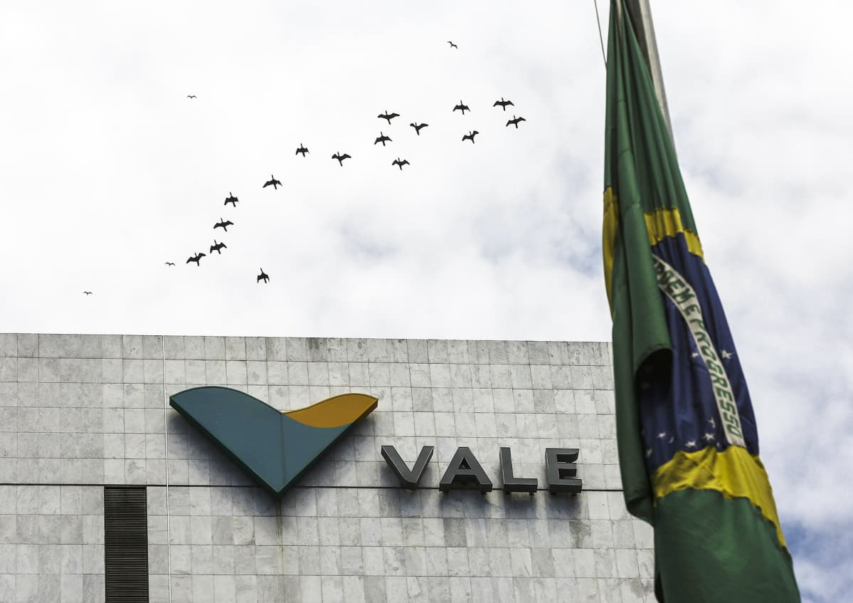 A Vale Mining Company está sediada no Rio de Janeiro.