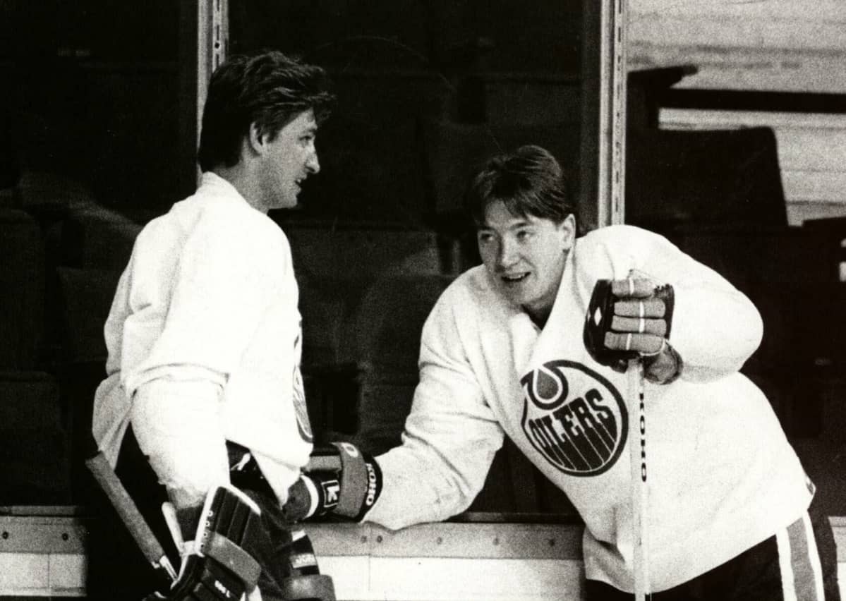 Wayne Gretsky ja Jari Kurri