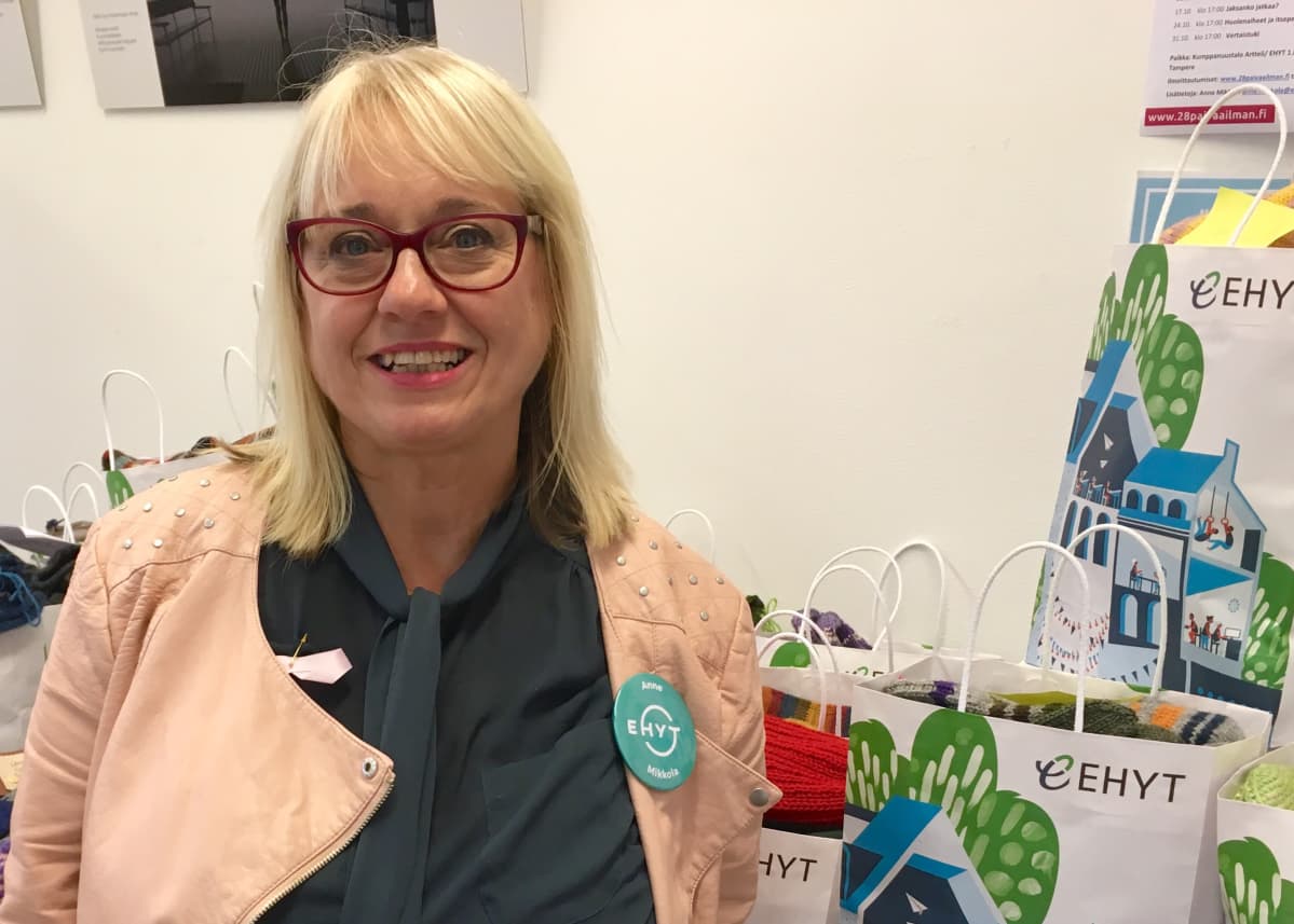 EHYT ry:n aluekoordinaattori Anne Mikkola