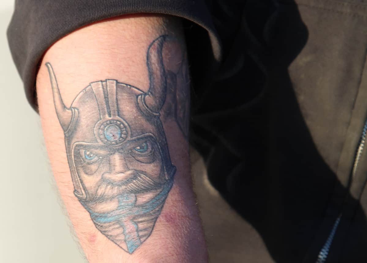 Mika Rannan Odin tatuointi