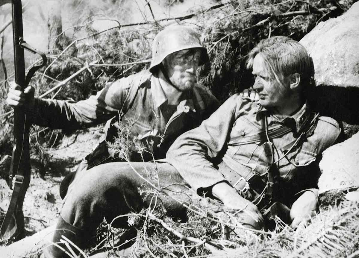 Åke Lindman (Lehto) och Kosti Klemelä (Koskela)