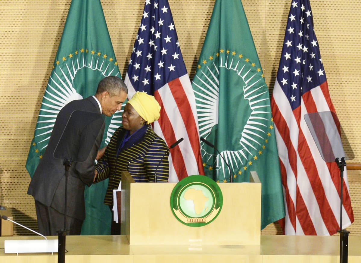 Barak Obama ja Dlamini-Zuma