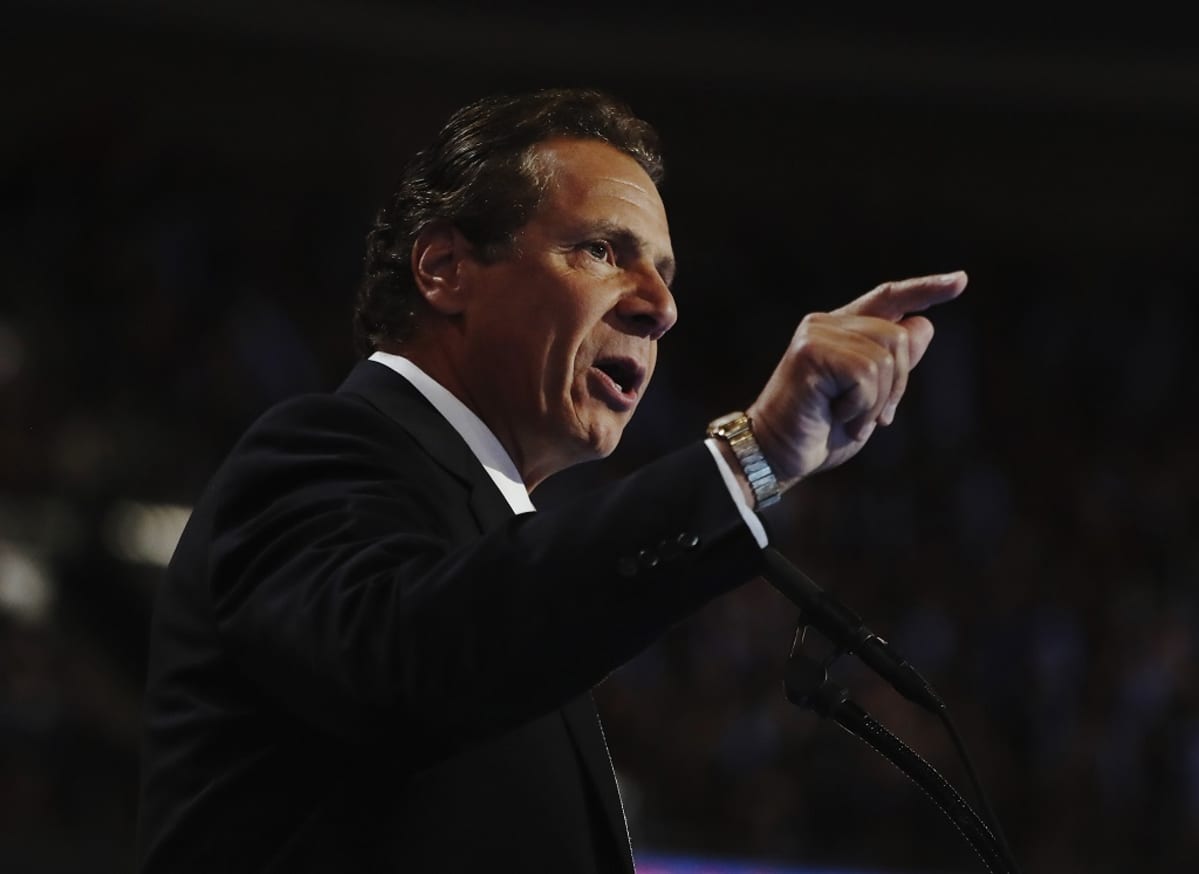 New Yorkin kuvernööri Andrew Cuomo.