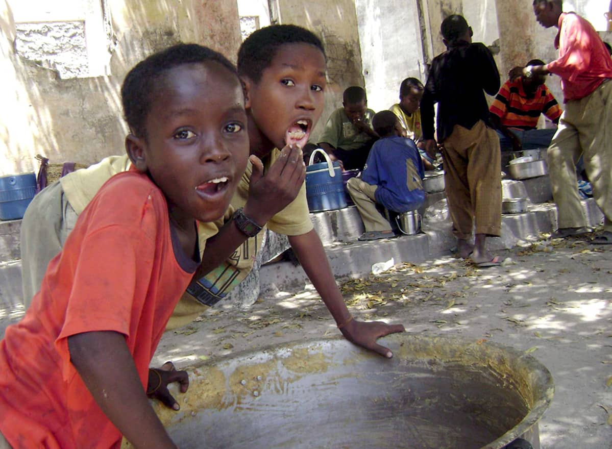 lapsia Somaliassa.