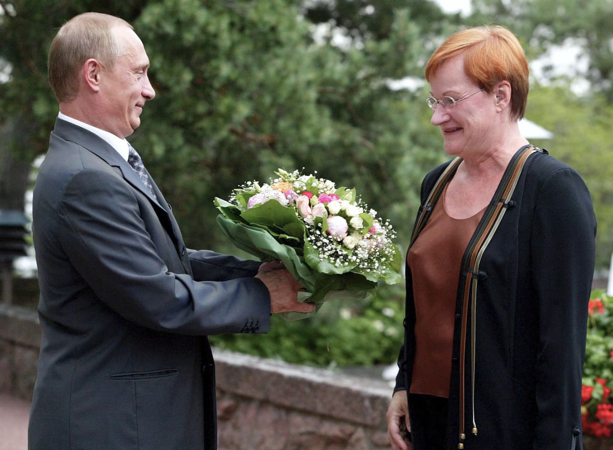 Tarja Halonen ja Vladimir Putin