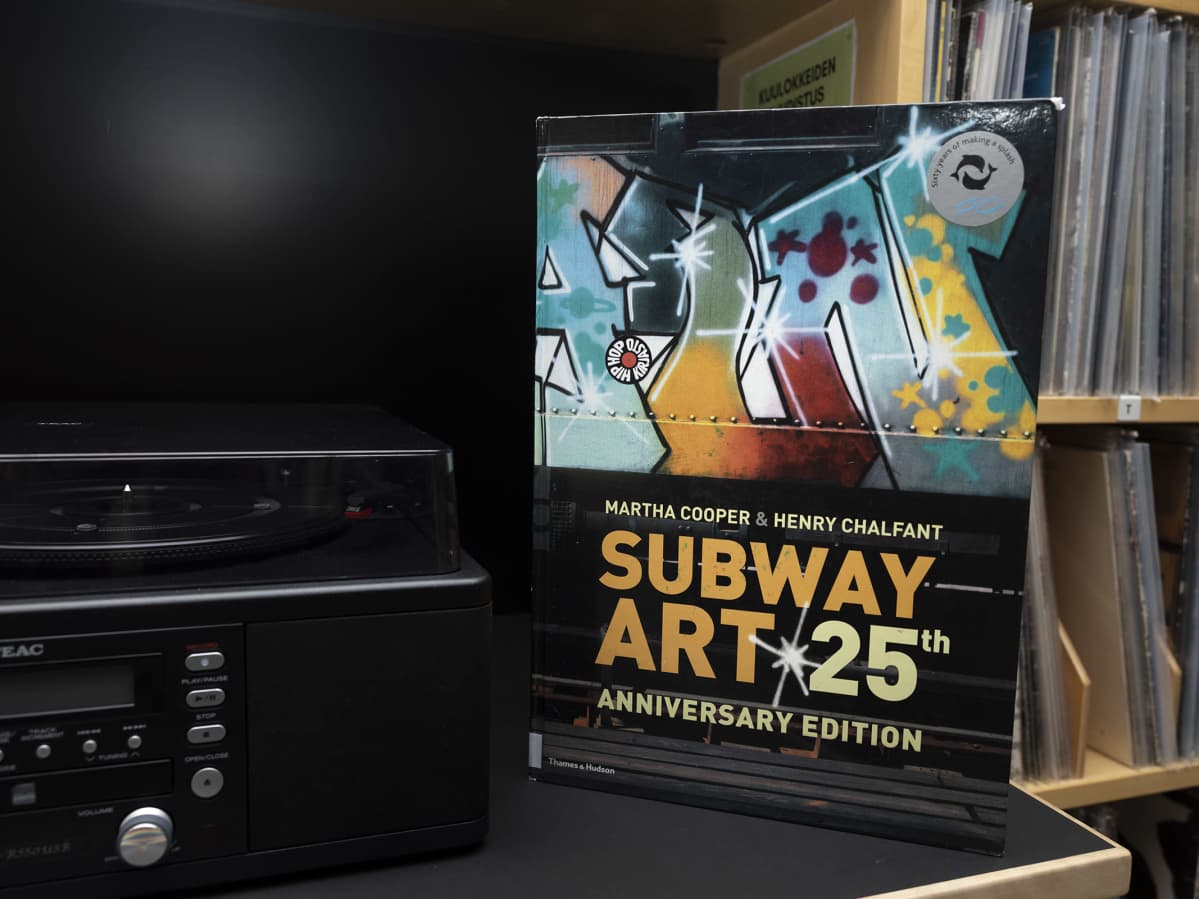 Subway art -kirjan juhlapainos.