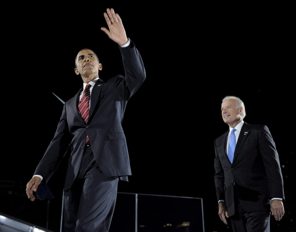 Barack Obama ja Joe Biden.
