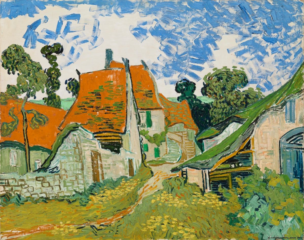 Vincent van Goghin teos Katu, Auvers-sur-Oise.