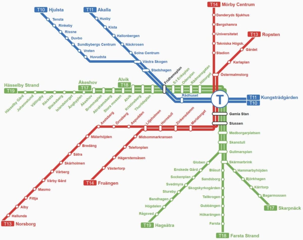 tukholman metro kartta Maailman metroasemat kuhisevat bakteereja – Tukholma osallistuu  tukholman metro kartta