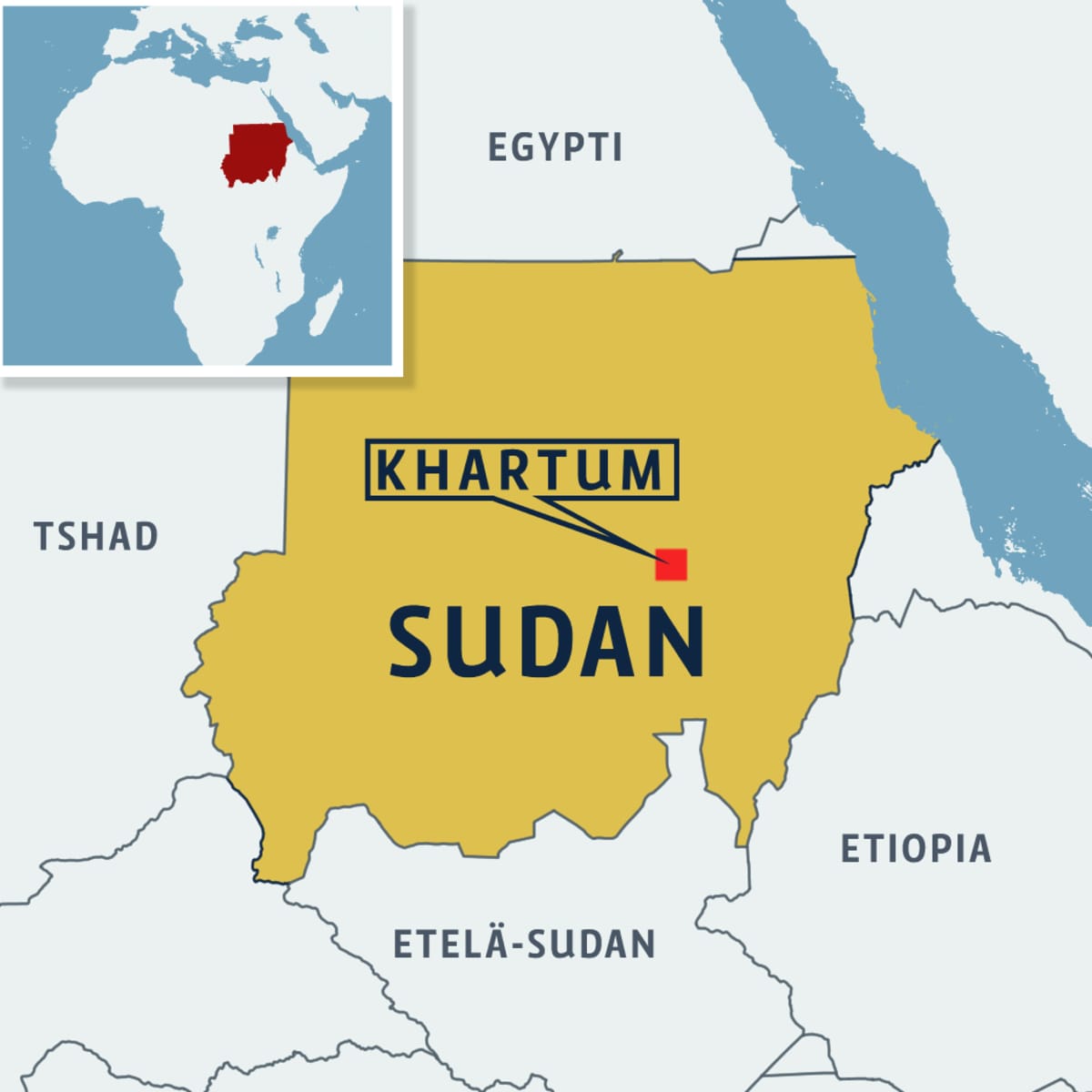 sudan kartta Ulkoministeri Pekka Haavisto neuvottelemaan Sudanin tilanteesta EU 