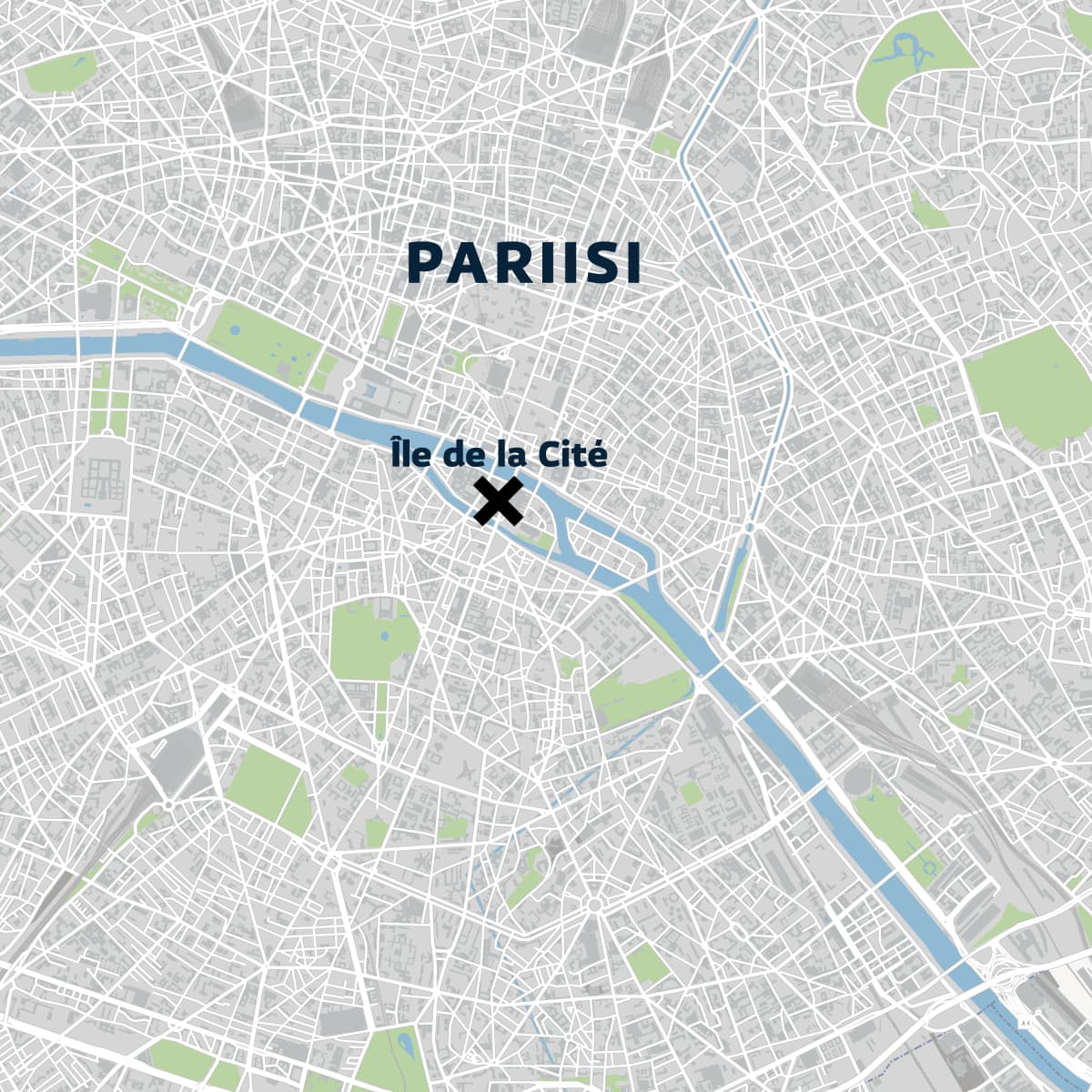 pariisi kartta Neljä poliisin työntekijää kuoli veitsi iskussa Pariisin 