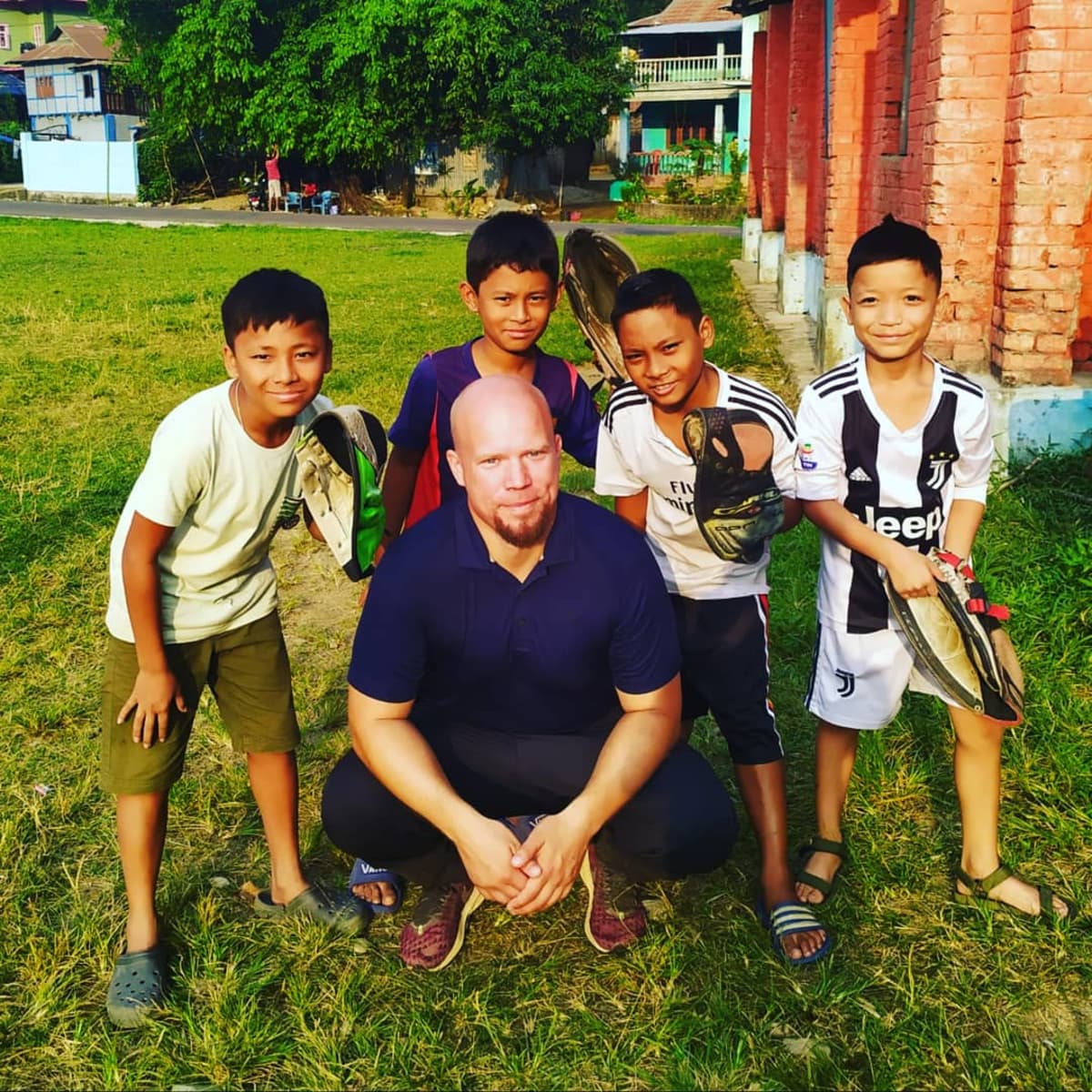 Mikko Pirhonen Nepalissa.