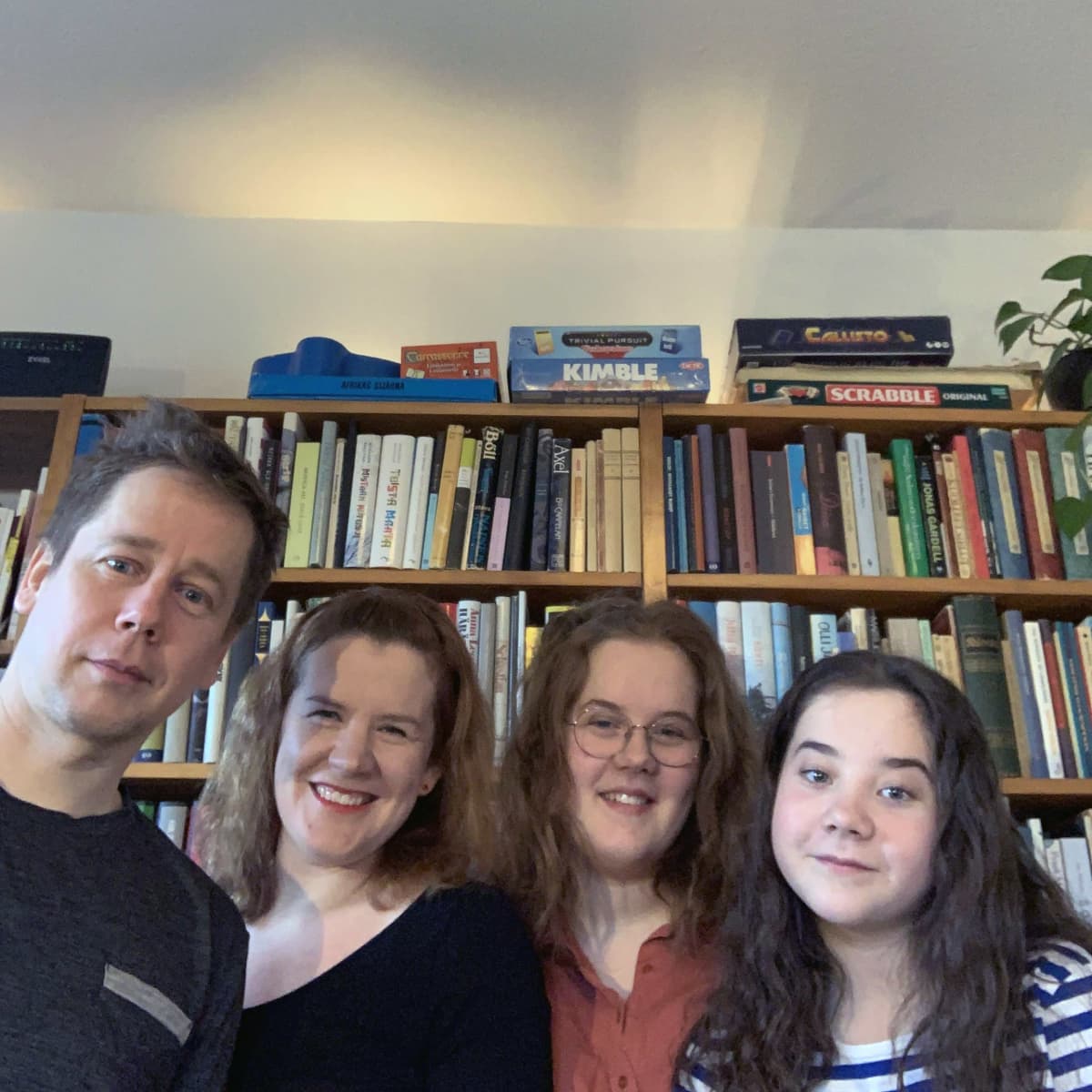 Petro Tamminen, Eeva Lahdenmäki, Kerttu Tamminen ja Kiuru Tamminen