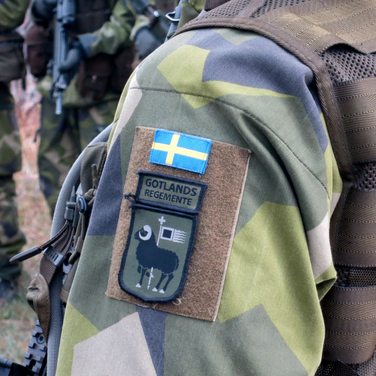 sotilaita harjoituksissa