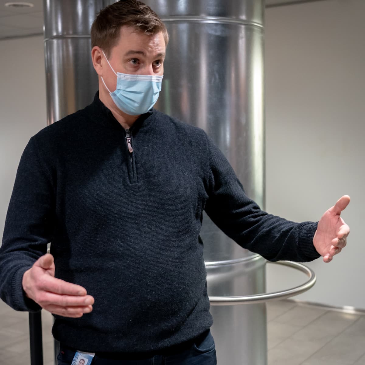 Laboratoriopäällikkö Pekka Ellonen, FIMM.
