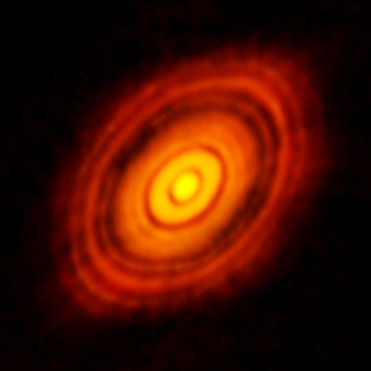 ALMA planeetan muodostuminen