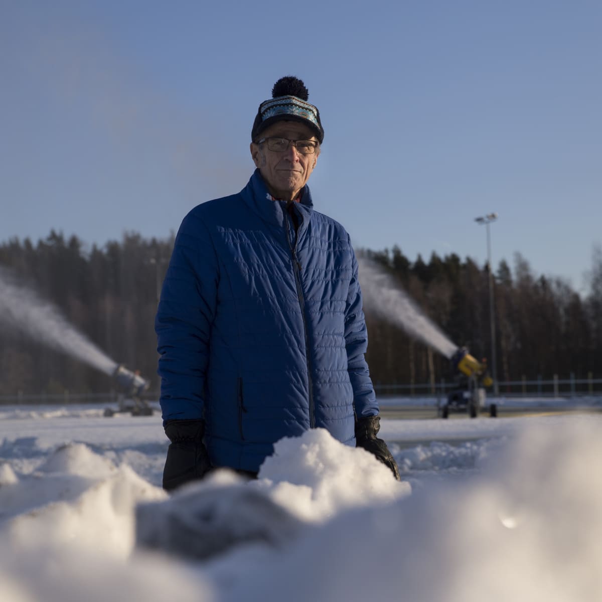 Seppo Räty, Vantaan hiihtoseuran kunniapuheenjohtaja.