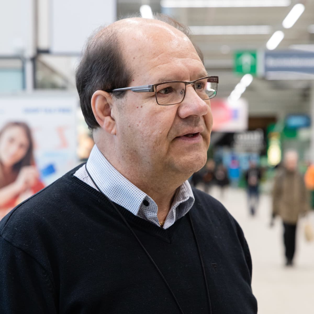 Risto Punkkinen, johtaja, Lappeenrannan prisma-tavaratalo