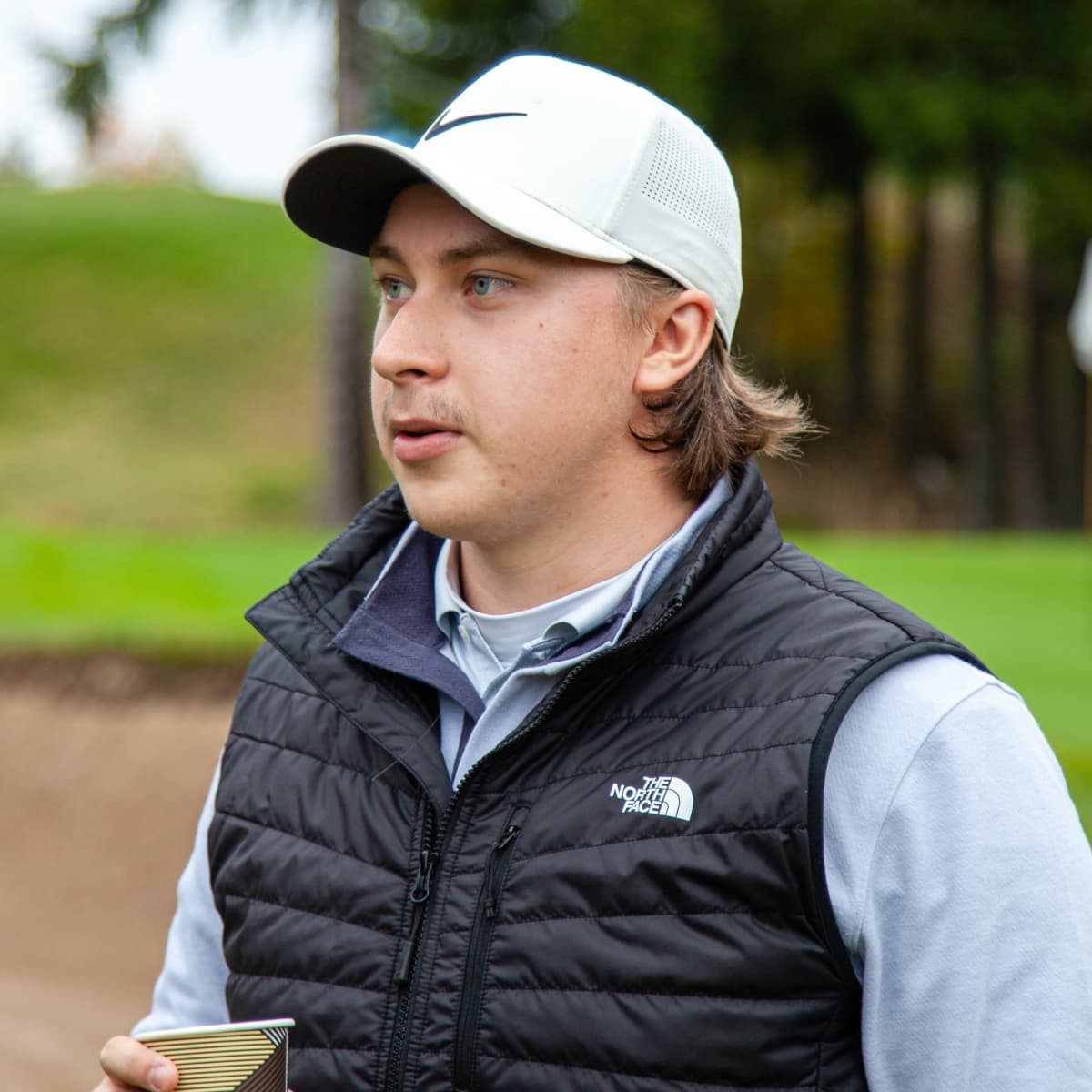 Patric Huittinen Tuosan golfkentällä.